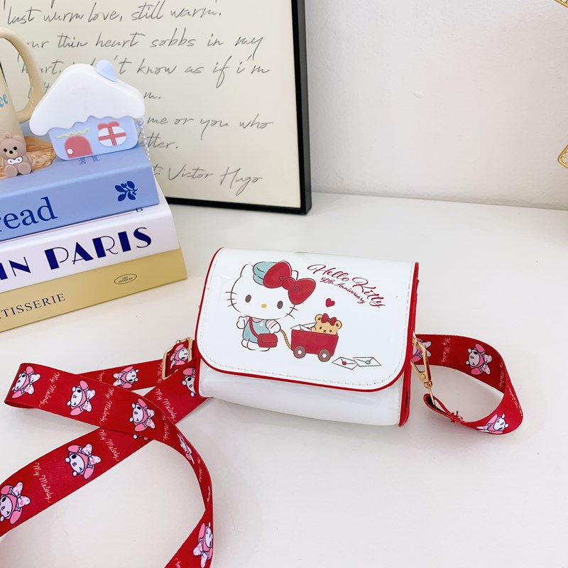 빨간 헬로 키티 풀 카트