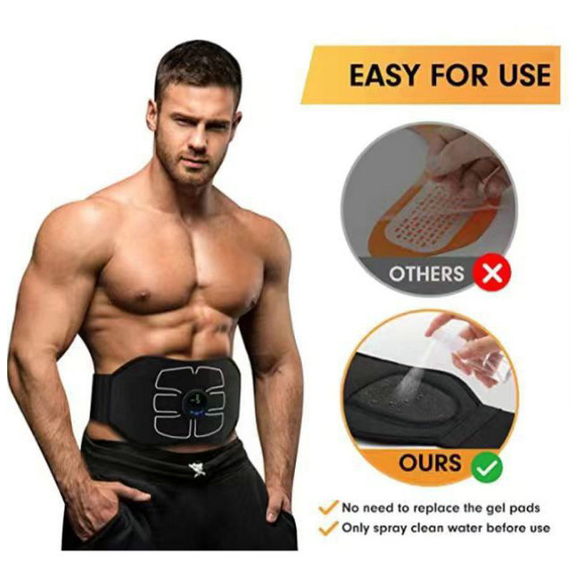 Cross-Border Lazy Pulse Waist Belt for Fitness and Sports, Smart Waist and Abdominal Muscle Fat-Burning Massager, Waist Belt Wholesale