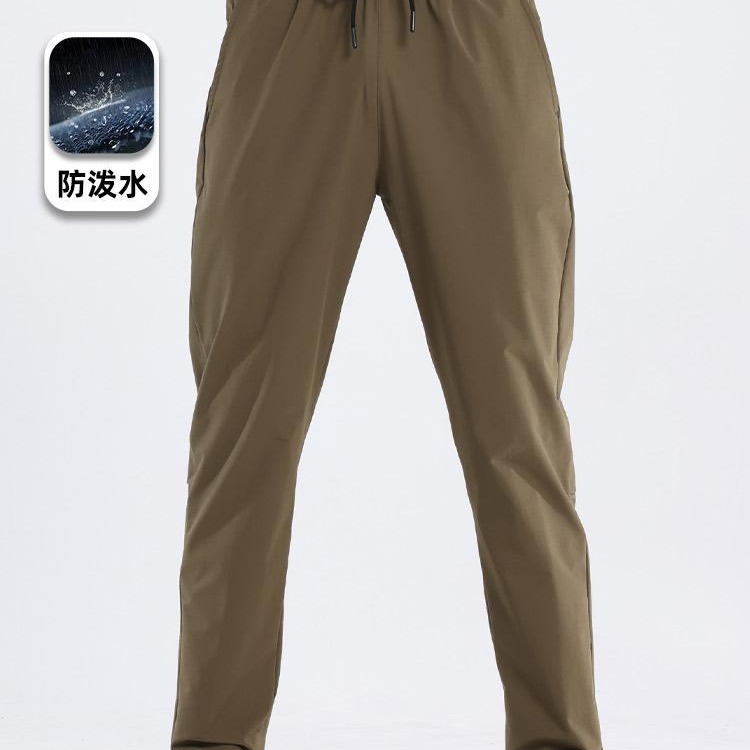 Pantalones deportivos y de ocio Lulu transfronterizos Pantalones de secado rápido para correr al aire libre para hombres Pantalones de entrenamiento de baloncesto sueltos para otoño e invierno