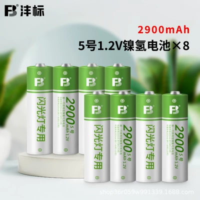 Fengbiao Rechargeable Aa Hibrid akkumulyator batareyaları - no-5-2900-mah-battery-8-cells