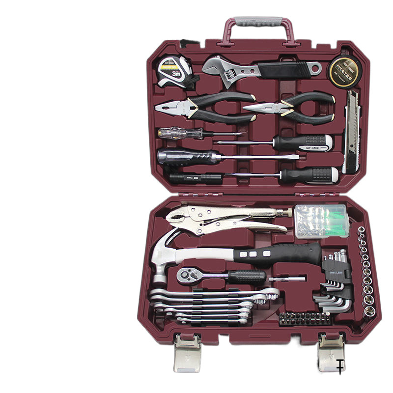 세트 가정용 도구 상자 세트 가정용 일일 유지 보수 세트 드라이버 해머 렌치 하드웨어 DAQUAN 조합