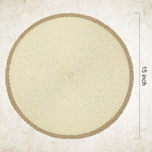 自然餐垫欧式简约批发节日户外桌垫隔热PP活动混批西餐厅可酒店无