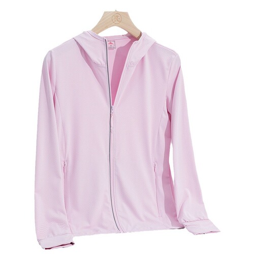 Sun Protection Clothing Women  New Chilled Silk UV Protection Summer Thin Knit Long Sleeve Breathable Sun Protective Jacket for Men