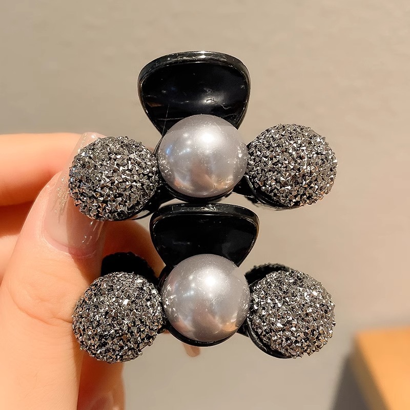 Elegante princesa cabeza pequeño clip 2024 nuevo de alta calidad Camellia perla Bangs clip horquilla clip superior accesorios para el cabello para las mujeres