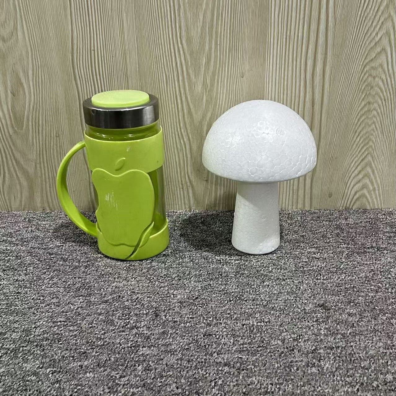 Oso de espuma directo de fábrica blanco DIY material de arreglo floral hecho a mano Día de San Valentín Rosa oso con juguete