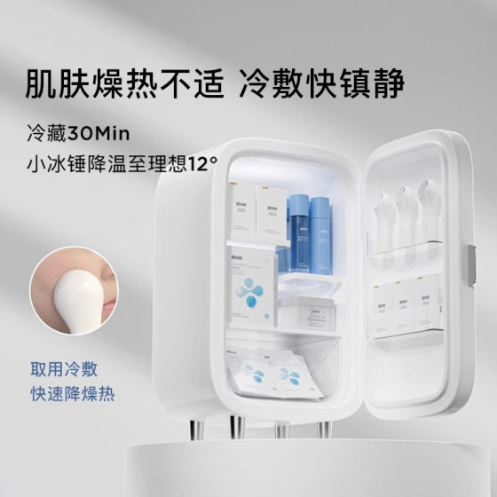 Rnw Small Ice Hammer Cold Compress Facial Cold Compress Imported Ice Hockey Facial Fast Cooling Ice Compress Beauty Instrument Household Women