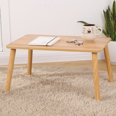 厂家供应阳台小桌 榻榻米茶几 木腿炕桌 木腿小桌子  阳台小茶桌