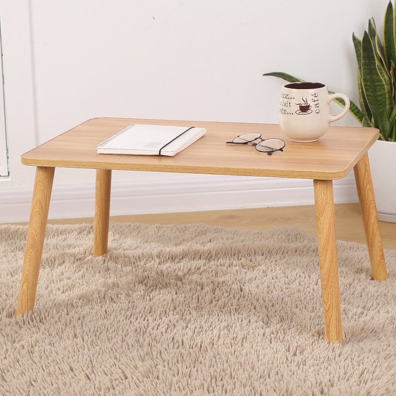 厂家供应阳台小桌 榻榻米茶几 木腿炕桌 木腿小桌子  阳台小茶桌