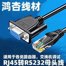 RJ45�DRS232ĸ�^�� console���þ�db9�Drj45�{ԇ�� ·�ɽ��Q�C��