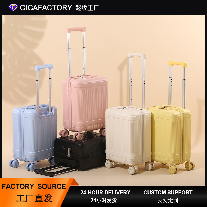 Spring and Autumn Airlines 18inch Suitcase Small Size Detachable Wheel Suitcase Women's Boarding Case Customs Lock