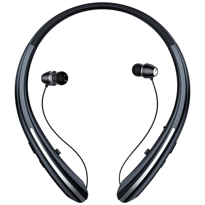 クロスボーダーHX801首掛け式イヤホン首掛け式bluetoothイヤホン伸縮線長待機長航続|undefined