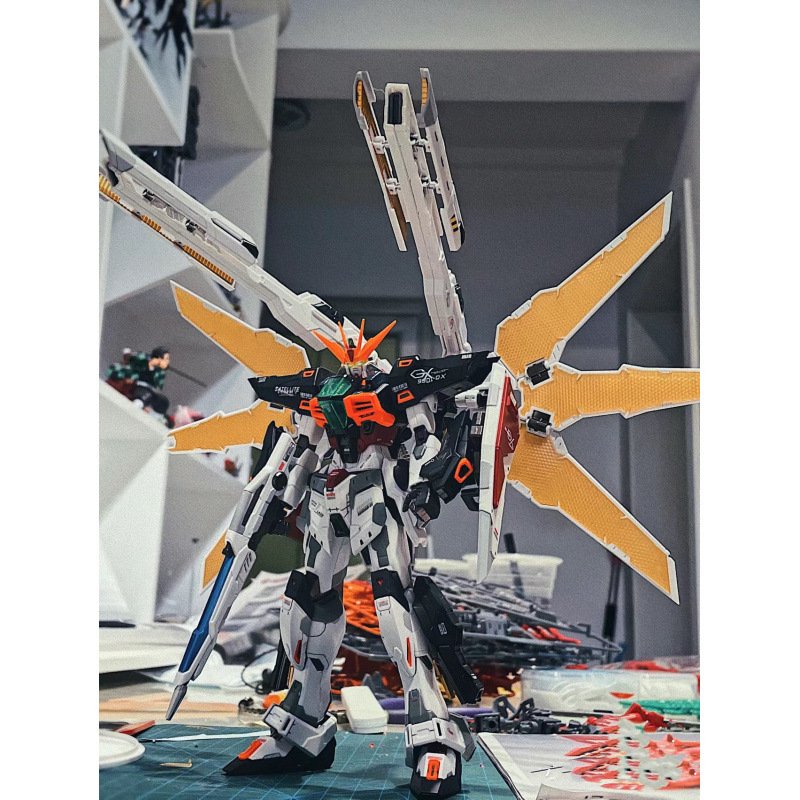 MGEX Blanca Nieve Flying Wing MB ataque forzado Barbados libre ensamblaje de productos terminados hechos a mano