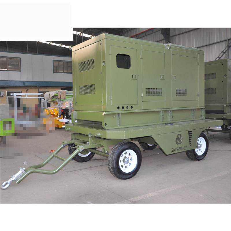 2吨骨架拖车 发电机组运输拖车 框架拖车 拖车底盘 厢式挂车