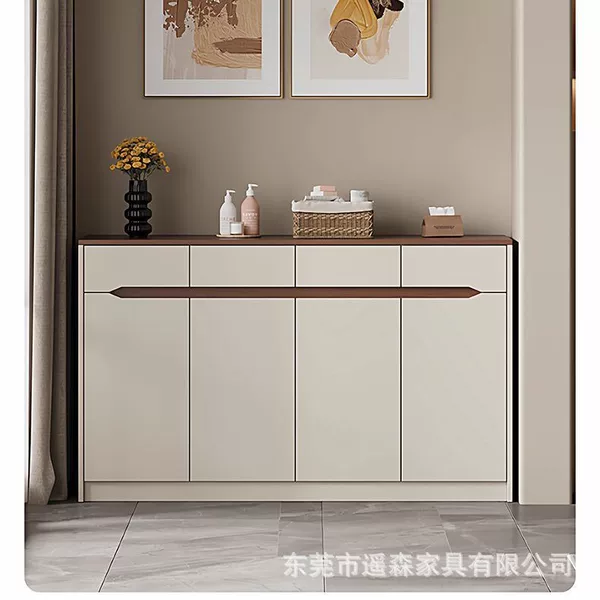 Balcony storage cabinet, sun-proof storage cabinet, wall-mounted integrated miscellaneous storage cabinet, bay window low cabinet, bedroom storage cabinet, shoe cabinet