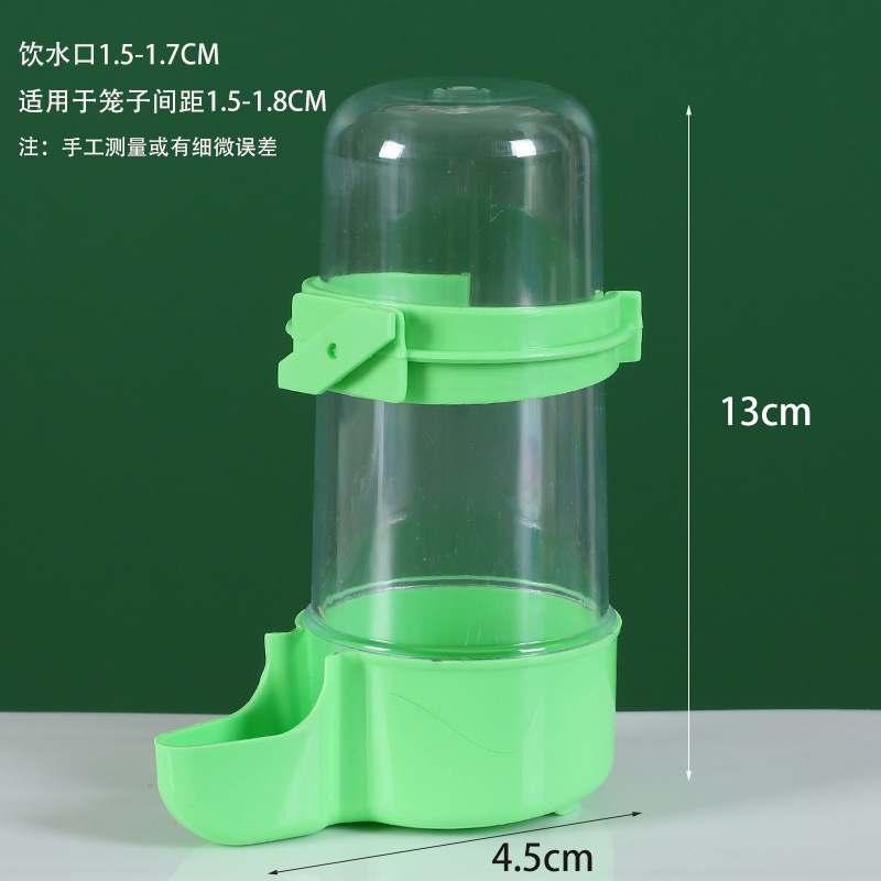 bebida automática especial para loros para aves de alimentación de agua de alta capacidad jaula colgante hámster oso de alambre de oro anti-espiración anti-splash kettle