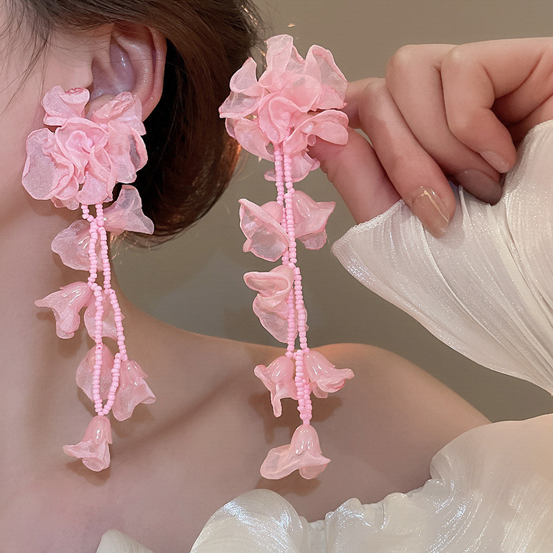 18 # Aguja de plata-rosa