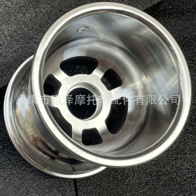 Athletic venue kart motorcycle accessories 10X4.50-5 inch wheel hub bearing rim 13CM front wheel hub