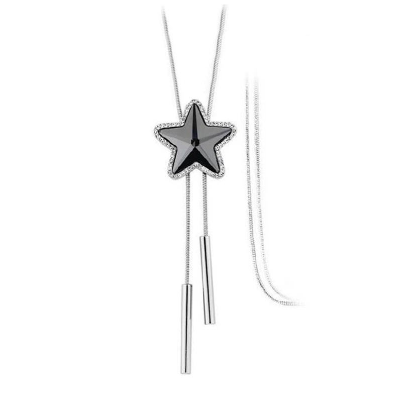 Свитер, цепь, модный подвес, длинное украшение, ожерелье с кисточками, корейский стиль, простой и элегантный дизайн, оптом