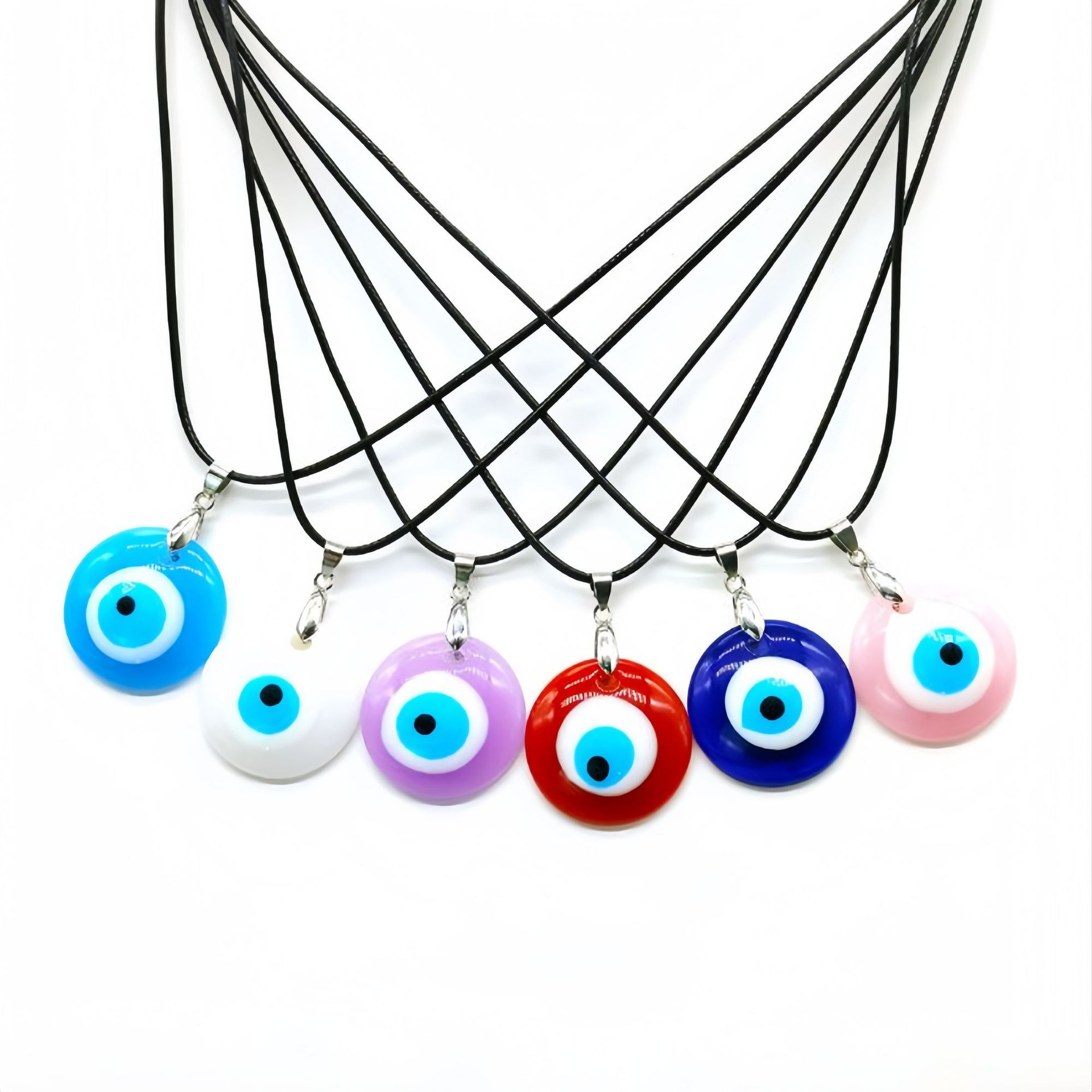 Amazon Best Selling 3cm Blue Eyes Oval Turkish Colored Resin Eyes…