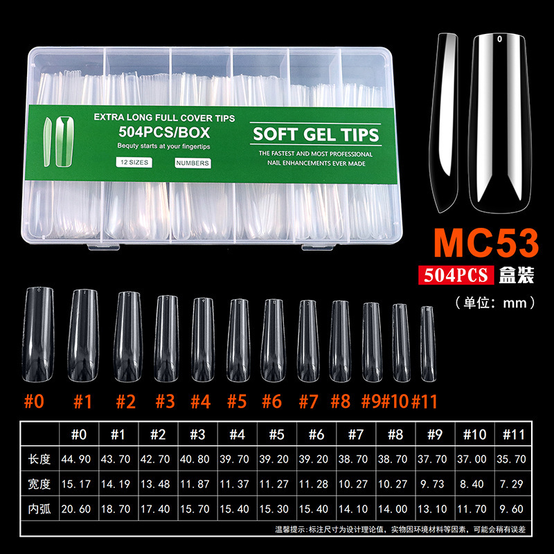 Extra-long, rectangular, 504 pieces