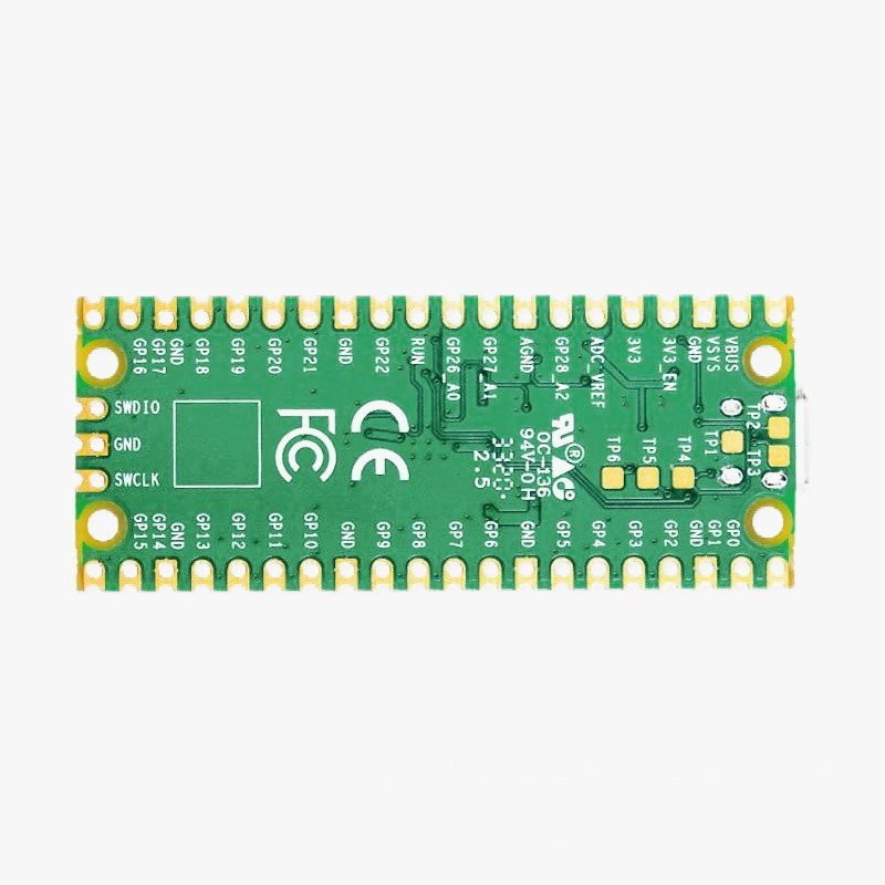 Raspberry Pi Pico разработочная плата raspberry pi PICO двухъядерный RP2040 поддерживает Micro Python