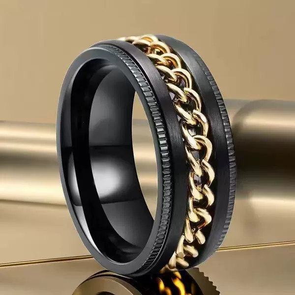 25-B-2 Dark Circle Gold Chain (Fading Board Retreat)