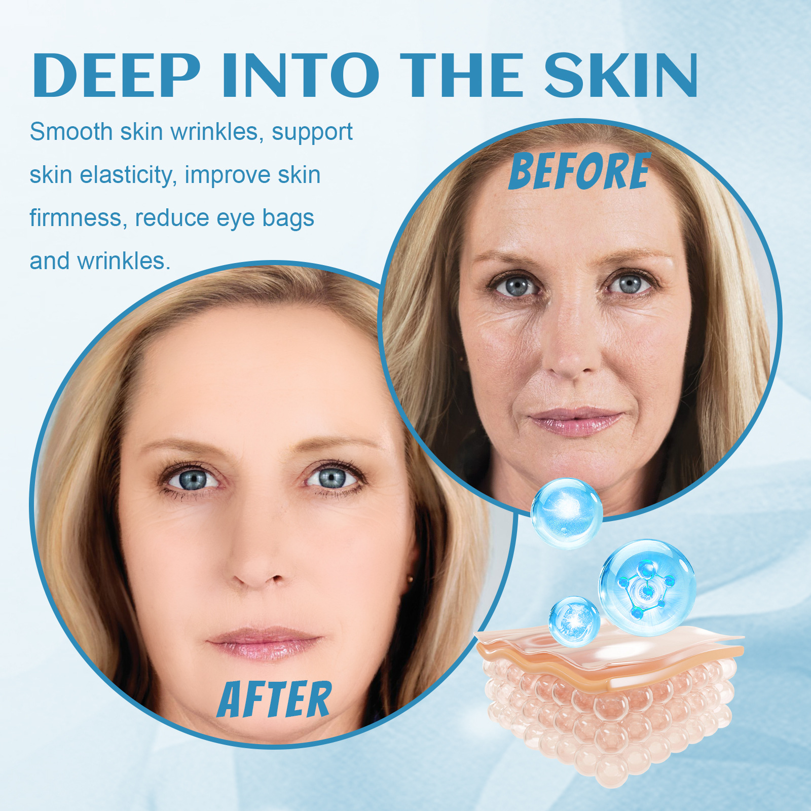 Jayswing antienvelhecimento reafirmante para enfraquecer linhas finas, hidratar, firmar, resistir a rugas, reparar a pele e suavizar a essência_voghion.com