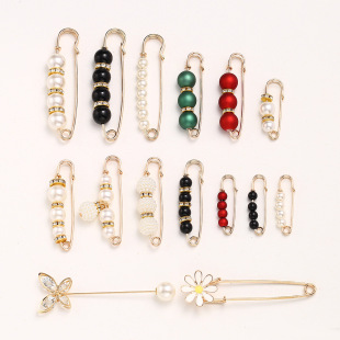 Tight Waist Pin Accessories Fixed Clothes Waist Change Small Artifact Tight Waist Artifact Anti-Light Brooch Women's Waist Buckle Needle