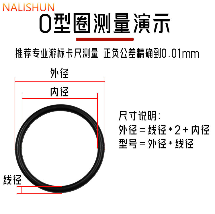 Dingqing O-Ring Repair Box Set, Oil-Resistant and Wear-Resistant, Waterproof Small Rubber Rings for Faucets, Rubber O-Ring Seals