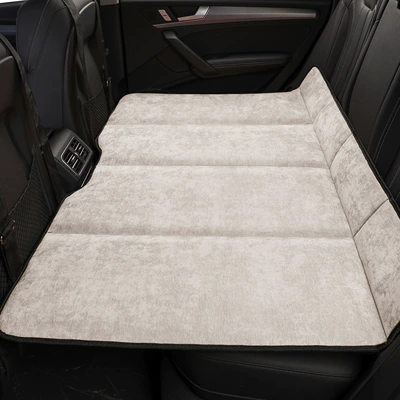Chenille Folding Bed Universal: Vehicle-mounted inflatable bed - chenille-warm-rice-80130cm
