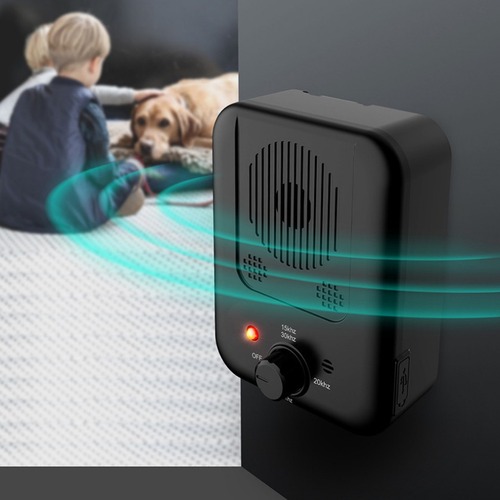 New Ultrasonic Barking Control Device Outdoor Dog Deterrent Noise-Proof Pet Training Collar Anti-Barking Dog Trainer
