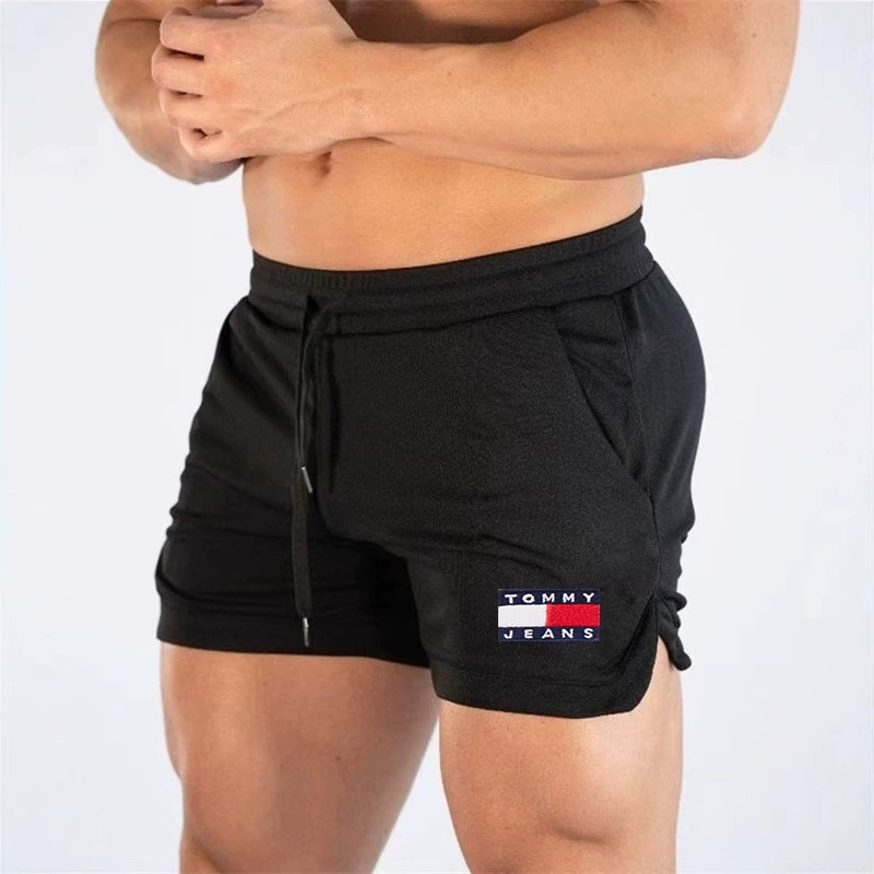 2025 трансграничные спортивные шорты большого размера мужские сетчатые марафонские беговые брюки мужские пляжные дышащие повседневные шорты