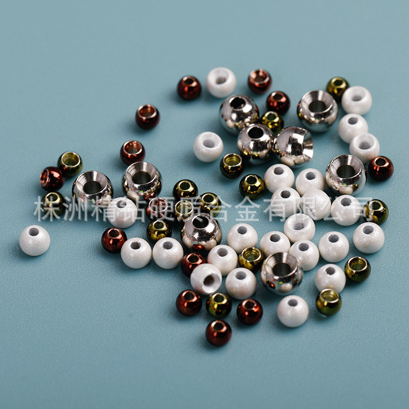 铜珠金属胭脂 铜鱼坠配重  飞蝇钓配重材料 铜挡珠