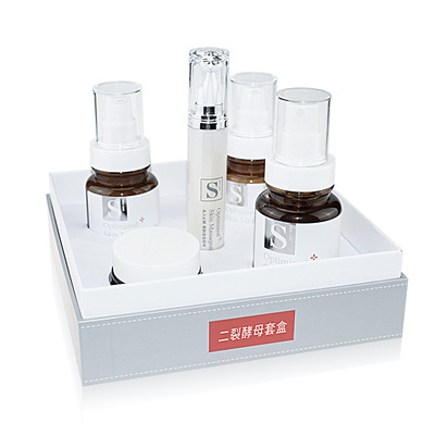 抖音酵母水套盒护肤品5件套装二裂酵母精华液水乳套装补水化妆品