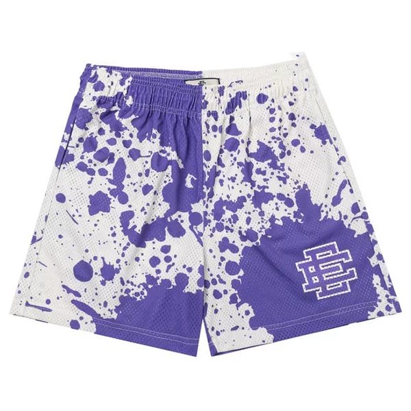 2025 Hot-Selling Cross-Border European and American Series 3D Digital Printing Trendyy New Sports Mesh Shorts Beach Pants for Men