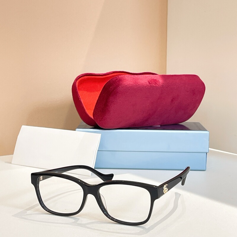 G Brand Fashion Color-Block Square Frame Glasses European and American Style Ins Celebrity Same Style Non-Prescription Glasses for Nearsightedness Gg1259O G Brand Fashion Color-Block Square Frame Glasses European and American Style Ins Celebrity Same Style Non-Prescription Glasses for Nearsightedness Gg1259O