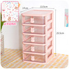 The stationery storage box desktop student INS drawer pen holder basket office 2024 new small debris standing rack