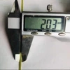Green bamboo strips are 0.2cm wide and 0.4mm thick [3 meters long]