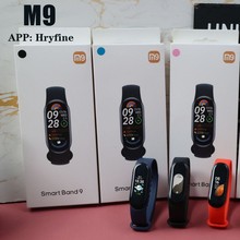 批发智能M9手环运动健康防水血氧睡眠心率高精度监测运动礼品手环