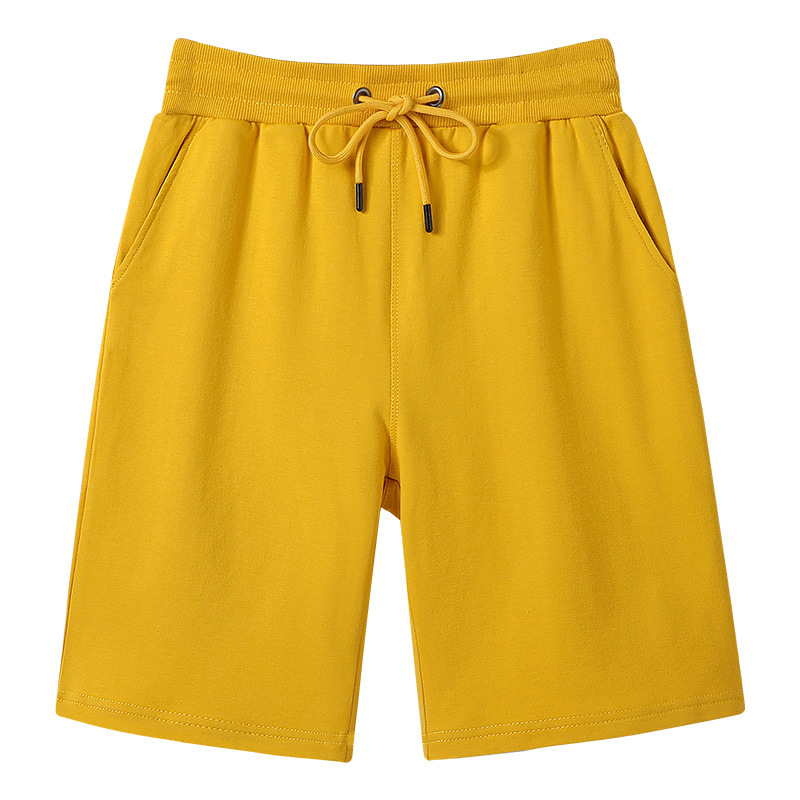 Casual de algodón transfronterizo deportivo transpirable pantalones cortos de verano de piernas anchas rectas grandes pantalones de cinco puntos image 5