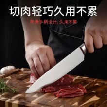 镜面空白日本刀厨师料理钢制专业面厨房刀精光刀寿司8厨师