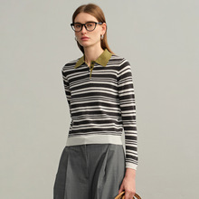 100%��ë��POLO�I����ᘿ����ﶬ�¿�ƴɫ�����@���L�����±�ů