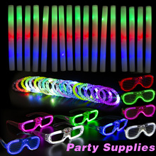 Led Foam Sticks LED Light Up Toys Party Favors Glow in the