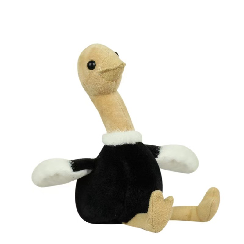 Simulación transfronteriza avestruz peluche juguetes colgantes muñecas muñecas zoológicas recuerdos muñecas muñecas de educación temprana