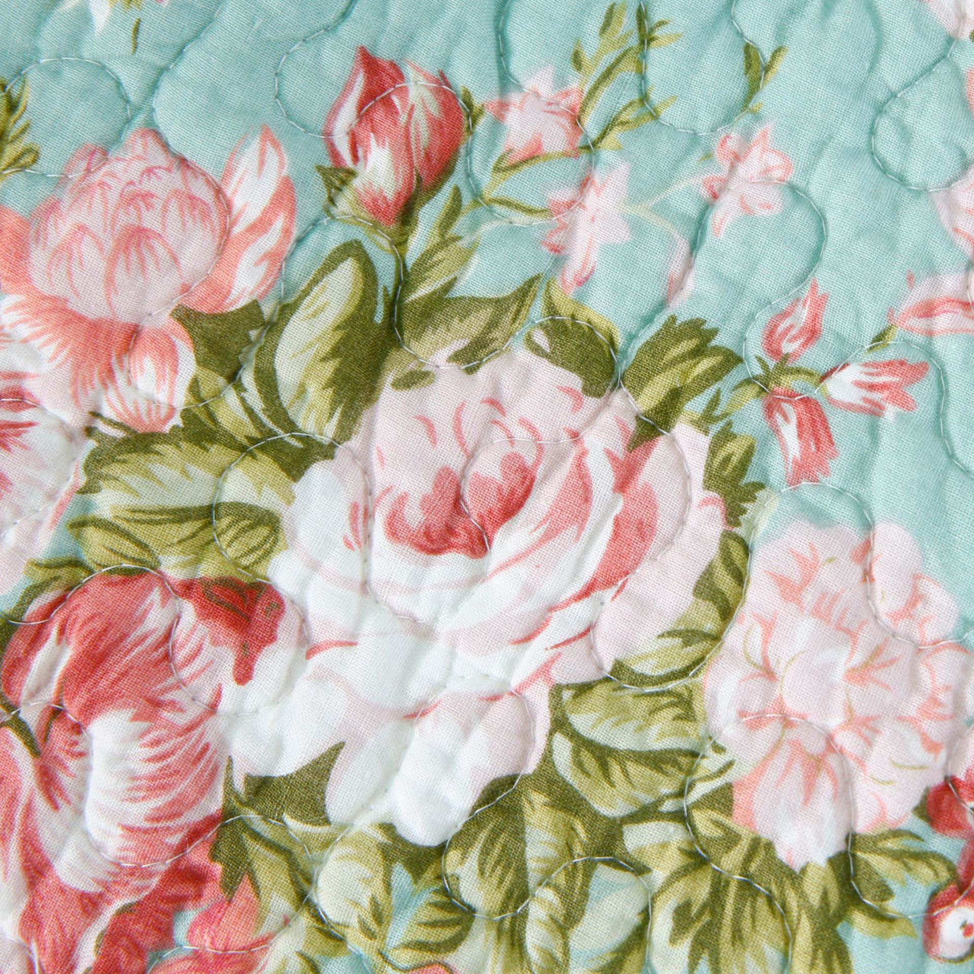 Cotton Patchwork Bedding Set Handmade Pastoral Style Four-piece_voghion.com