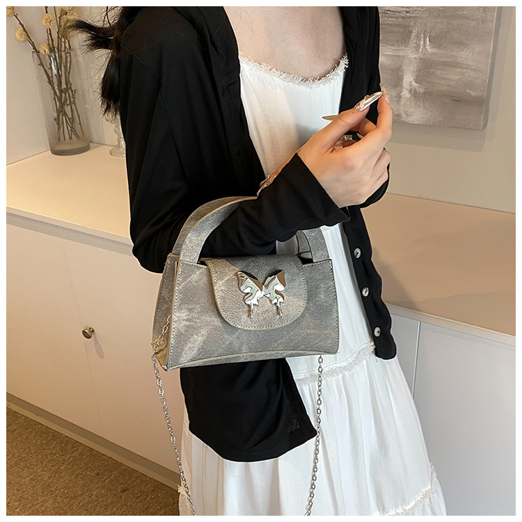 Borsa a mano Wind Niche per donna 2024 nuova elegante piccola borsa a tracolla a catena versatile quadrata_voghion.com