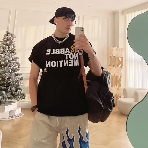 American-style basketball shorts, trendy, knee-length, loose, casual, fashionable four-pocket men's sports breathable quick-drying training pants