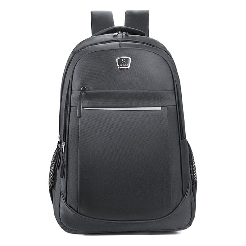 Cross-Border New Men's Backpack Large Capacity Simple Business Computer Backpack High School Student School Bag Wholesale