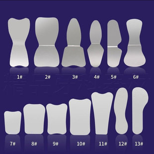 Dental stainless steel reflector folding reflector dental reflector default no hole perforated please note