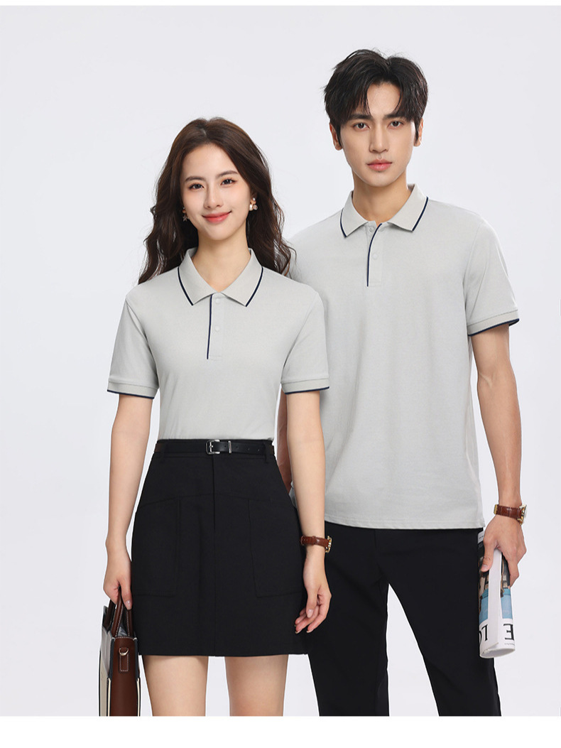 Ropa de trabajo personalizada polo camiseta de manga corta logotipo impreso herramientas de empresa camiseta cultural de algodón vestido de fábrica bordado personalizado